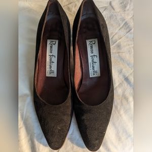 Renzo Fontanelli Suede Women's Pumps